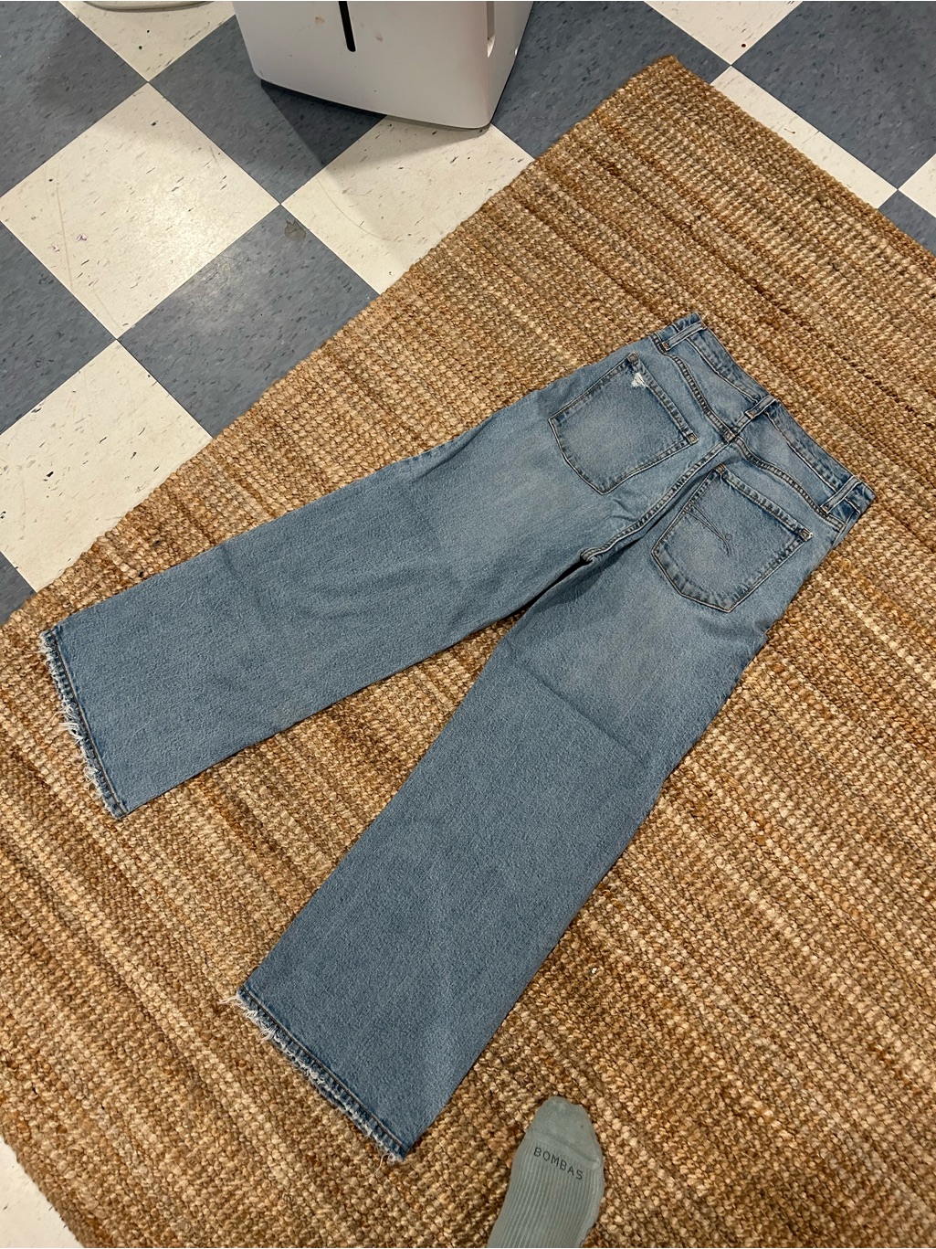 Nobody Denim Light Blue High Rise Wide-Leg Jeans — image 4 of 6